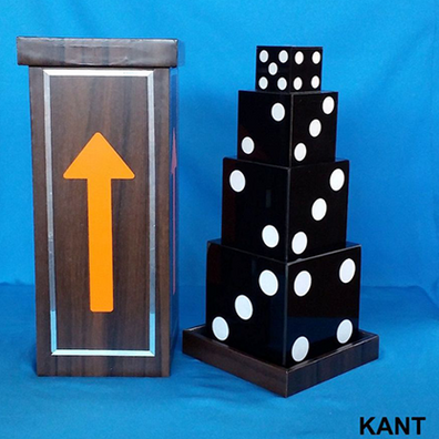 Mystery of Dice Pyramid by Kant Magic - Trick